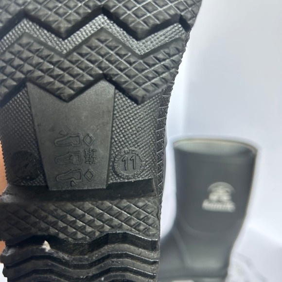 Kamik Kids Black Rain Boots Size 11 Waterproof Durable All Weather - Picture 5 of 6
